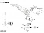 Bosch 3 601 GA5 000 Gws 18-150 L Angle Grinder 18 V / Eu Spare Parts